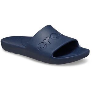 Crocs Slides Sandals Navy Blue M8 W10 Unisex NEW